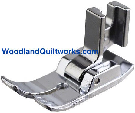 Straight Stitch Foot (Wide) 1/4" - Low Shank Machines - Woodland Quiltworks, LLC