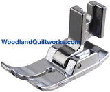Straight Stitch Foot (Wide) 1/4" - Low Shank Machines - Woodland Quiltworks, LLC