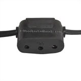 Singer Power Cord Double Lead - Featherweight and Many 15, 200, 300, 400, and 1200 Series Models - Woodland Quiltworks, LLC