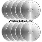 OLFA 45mm Replacement Blades - Quantity (10) - Woodland Quiltworks, LLC