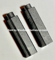 Carbon Motor Brushes (2) 4x4x15mm - Singer BT and BU 7, Older Singer Models. - Woodland Quiltworks, LLC