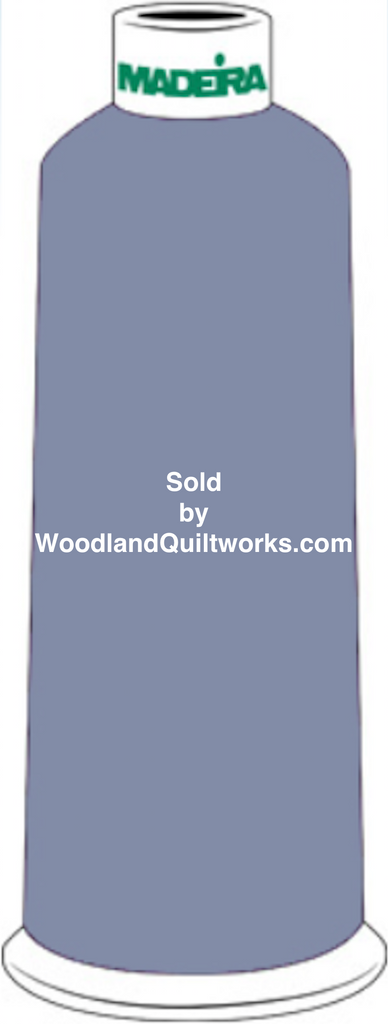 Madeira Burmilana Wool #12 Thread : Color 813-3945 Blue - Woodland Quiltworks, LLC