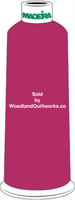 Madeira Burmilana Wool #12 Thread : Color 813-3491 Red Purple - Woodland Quiltworks, LLC