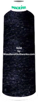 Madeira Burmilana Wool #12 Thread : Color 813-3644 Dark Purple Melange - Woodland Quiltworks, LLC