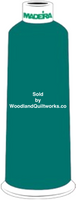 Madeira Burmilana Wool #12 Thread : Color 813-3785 Blue Green - Woodland Quiltworks, LLC