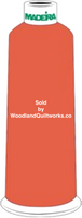 Madeira Burmilana Wool #12 Thread : Color 813-3803 Orange - Woodland Quiltworks, LLC