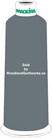 Madeira Burmilana Wool #12 Thread : Color 813-3837 Gray - Woodland Quiltworks, LLC