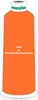 Madeira Burmilana Wool #12 Thread : Color 813-3852 Orange - Woodland Quiltworks, LLC