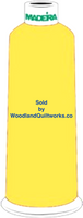 Madeira Burmilana Wool #12 Thread : Color 813-3853 Yellow - Woodland Quiltworks, LLC