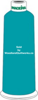 Madeira Burmilana Wool #12 Thread : Color 813-3876 Blue Green - Woodland Quiltworks, LLC
