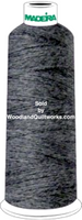 Madeira Burmilana Wool #12 Thread : Color 813-3882 Dark Grey Melange - Woodland Quiltworks, LLC