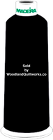 Madeira Burmilana Wool #12 Thread : Color 813-3892 Black - Woodland Quiltworks, LLC