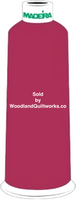Madeira Burmilana Wool #12 Thread : Color 813-3990 Red Pink - Woodland Quiltworks, LLC