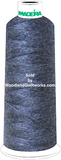 Madeira Burmilana Cotton #12 Thread : Color 816-3256 Navy Melange - Woodland Quiltworks, LLC