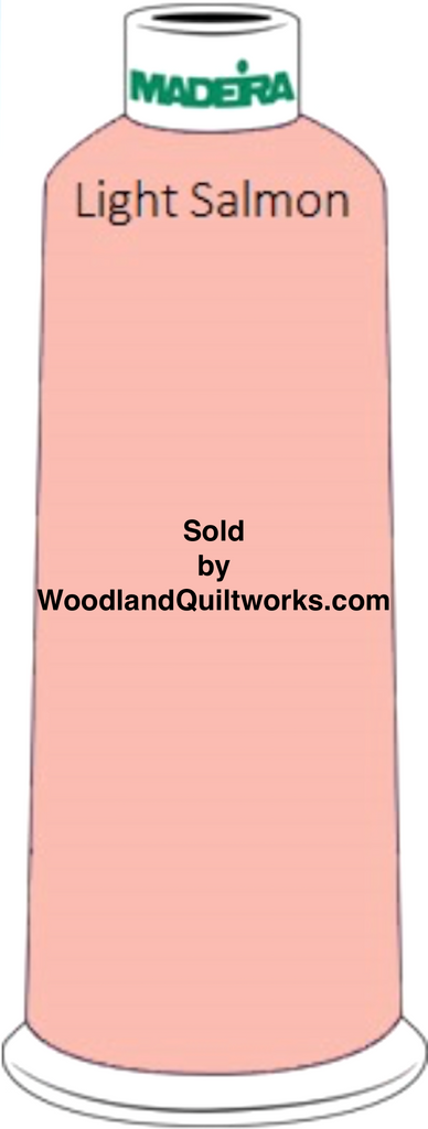 Madeira Classic Rayon #12 : Color 920-1018 Beige/Pink, Light Salmon - Woodland Quiltworks, LLC