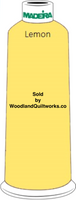 Madeira Classic Rayon #12 : Color 920-1023 Yellow, Lemon - Woodland Quiltworks, LLC