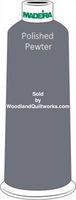 Madeira Classic Rayon #12 : Color 920-1041 Gray, Polished Pewter - Woodland Quiltworks, LLC