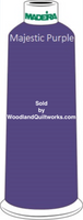 Madeira Classic Rayon #12 : Color 920-1112 Purple, Majestic Purple - Woodland Quiltworks, LLC