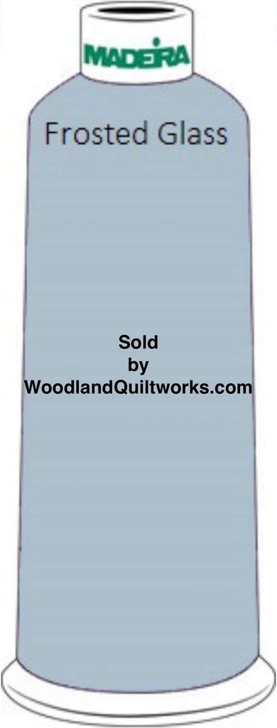 Madeira Classic Rayon #12 : Color 920-1153 Blue/Gray, Frosted Glass - Woodland Quiltworks, LLC
