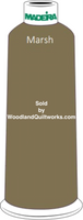 Madeira Classic Rayon #12 : Color 920-1157 Green/Brown, Marsh - Woodland Quiltworks, LLC