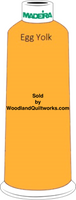 Madeira Classic Rayon #12 : Color 920-1172 Gold, Egg Yolk - Woodland Quiltworks, LLC