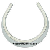 Free Motion Hoop with Grip - 6-1/2" Fits All Models of Sewing Machines - Woodland Quiltworks, LLC