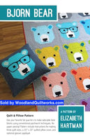 Bjorn Bear Quilt Pattern by Elizabeth Hartman - Woodland Quiltworks, LLC