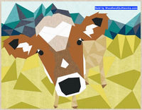 Cow Abstractions by Violet Craft - Woodland Quiltworks, LLC