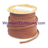 Treadle Belt Leather - Select Type and Length 3/16" 5mm, 1/4" 6mm, 5/16" 8mm, 11/32" 9mm - Woodland Quiltworks, LLC