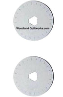 DAFA Cutter 28mm Replacement Blade Type S - Quantity (2) - Woodland Quiltworks, LLC