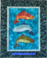 Fish Tales Quilt Pattern by McKenna Ryan - Woodland Quiltworks, LLC