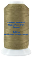 Superior Threads® MasterPiece #136 Fresco #50/3-Ply 2,500 Yard Cone. - Woodland Quiltworks, LLC