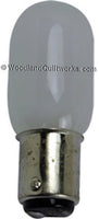 Sewing Machine Bulb Frosted Push-In Base 15 Watt - Woodland Quiltworks, LLC