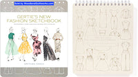 Gertie's New Fashion Sketchbook by Gretchen Hirsch - Woodland Quiltworks, LLC