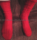 Socks - Custom Fit - High Ankle - Woodland Quiltworks, LLC
