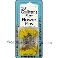 Flower Head Pins for Quilting and Embroidery - Woodland Quiltworks, LLC