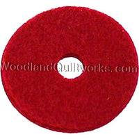 Spool Pin Felts Red or White - Woodland Quiltworks, LLC