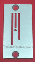 Singer 20U31 Straight Stitch Needle Plate - Woodland Quiltworks, LLC