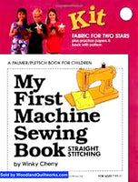 My First Machine Sewing Book : Straight Stitching (KIT) by Winky Cherry - Woodland Quiltworks, LLC