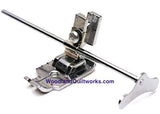 1/4" Foot with Quilting Guide Bar - Low Shank Machines - Woodland Quiltworks, LLC