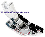 1/4" Quilting Foot with Spring - Slant Shank Machines - Woodland Quiltworks, LLC
