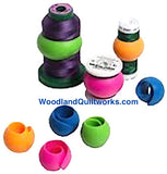 PEELS Thread Spool Wraps (12 Piece Bag) - Woodland Quiltworks, LLC