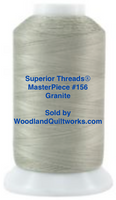 Superior Threads® MasterPiece #156 Granite #50/3-Ply 2,500 Yard Cone. - Woodland Quiltworks, LLC