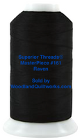 Superior Threads® MasterPiece #161 Raven #50/3-Ply 2,500 Yard Cone. - Woodland Quiltworks, LLC