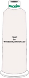 Madeira Burmilana Wool #12 Thread : Color 813-3891 White - Woodland Quiltworks, LLC