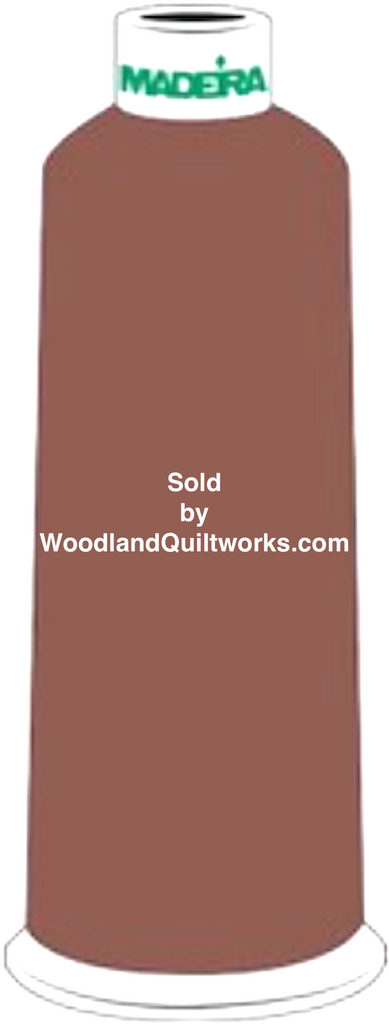 Madeira Burmilana Wool #12 Thread : Color 813-3843 Brown - Woodland Quiltworks, LLC