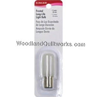 Singer Long Life Light Bulb 15 Watt-120 Volt Push-In Base - Woodland Quiltworks, LLC