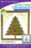 Strip Tube Tannenbaum Pattern by Daniela Stout - Woodland Quiltworks, LLC