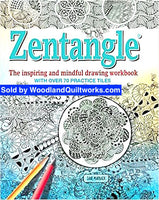 Zentangle Coloring Book by Jane Marbaix - Woodland Quiltworks, LLC