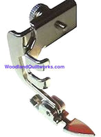 Zipper Foot - Adjustable, Hinged, Low Shank - Woodland Quiltworks, LLC